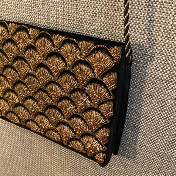 Handmade sequins vintage bag for special occasions and events - Picture 4 of 9